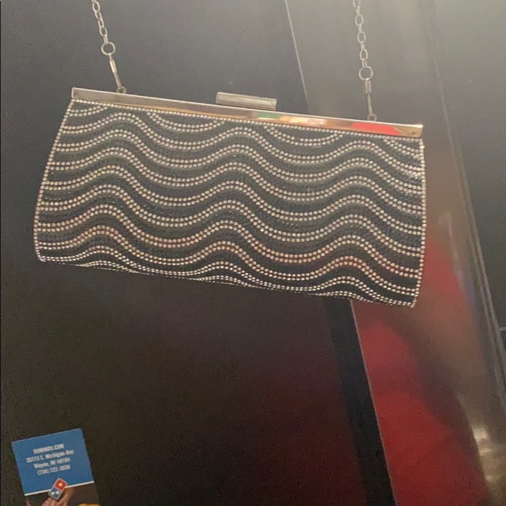 rhime stone purse